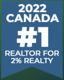 2% Canada #1 (number 1) Realtor